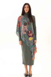 Hummingbird Emerald Scarf